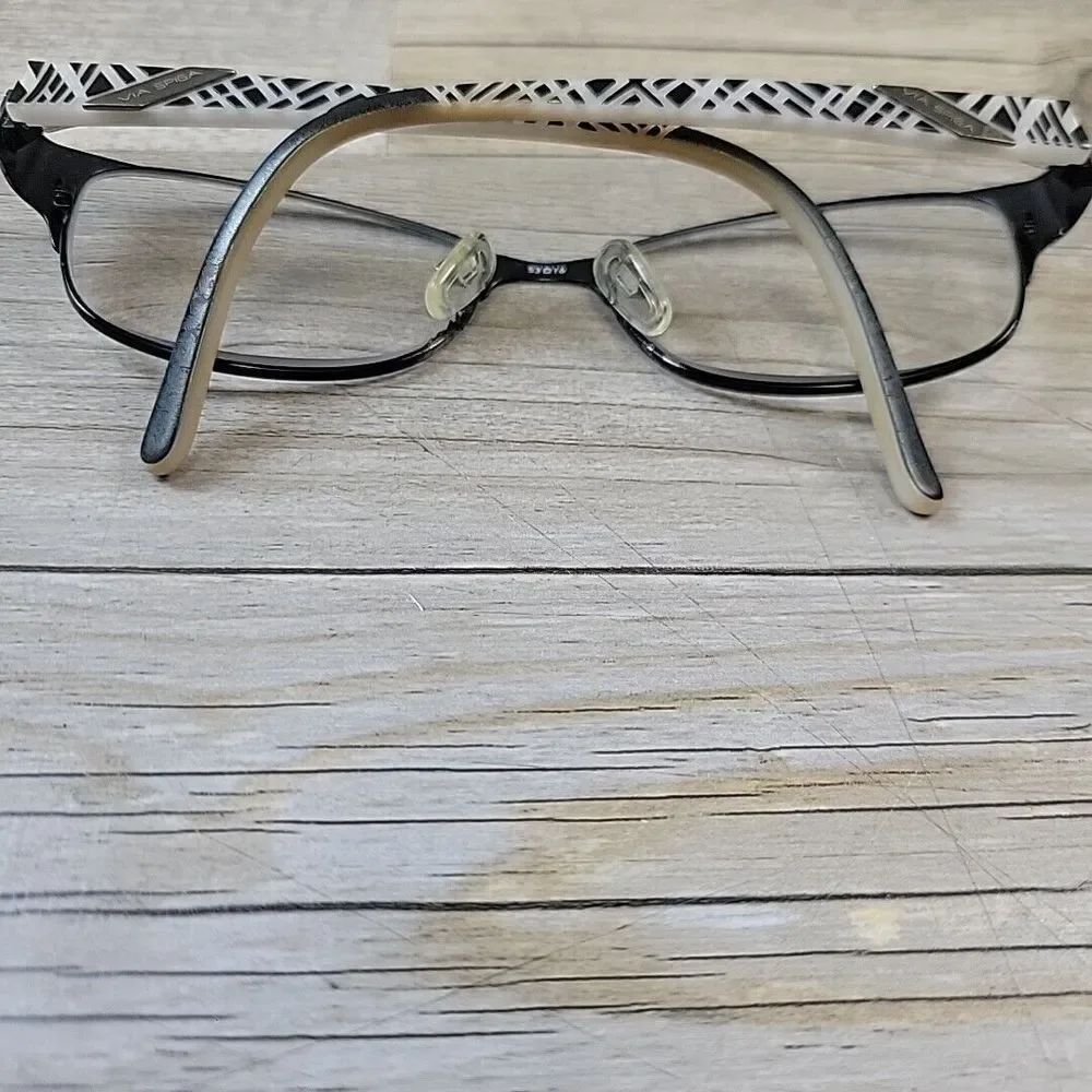 Via Spiga Zyloware Eyeglasses Full‎ Rim FRAMES ONLY 53-16 135